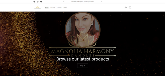 Big Reveal: Welcome to Magnolia Harmony Candles Online!